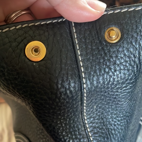 - Dolce and gabbana d ring black leather tote - Picture 10 of 16